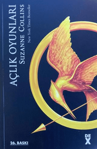 Açlık Oyunları - 1 - Suzanne Collins kitap kapağı