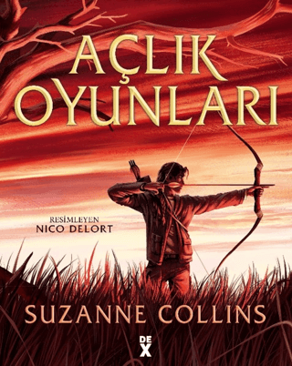 Açlık Oyunları Resimli - Suzanne Collins kitap kapağı