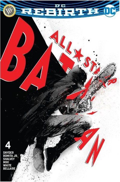 All Star Batman Sayı 4 - DC Rebirth - Scott Snyder kitap kapağı
