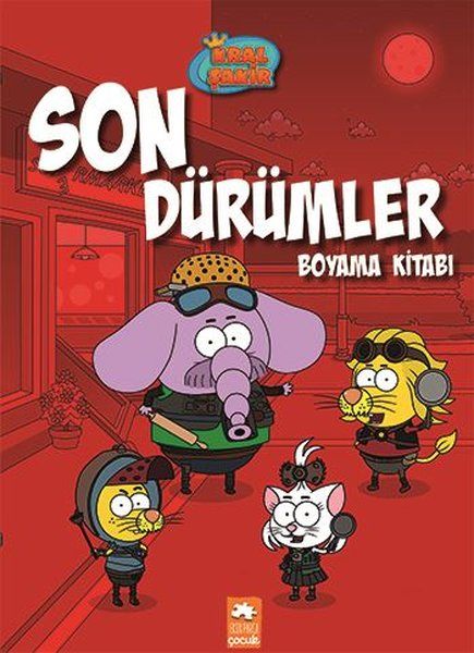 Kral Şakir Son Dürümler Boyama Kitabı - Kolektif kitap kapağı