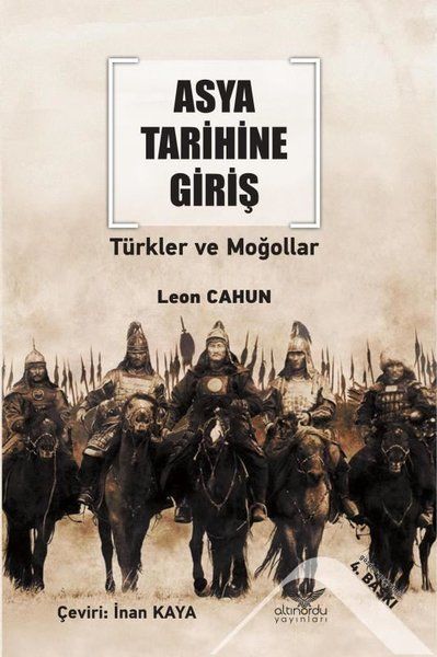 Asya Tarihine Giriş - Leon Cahun kitap kapağı