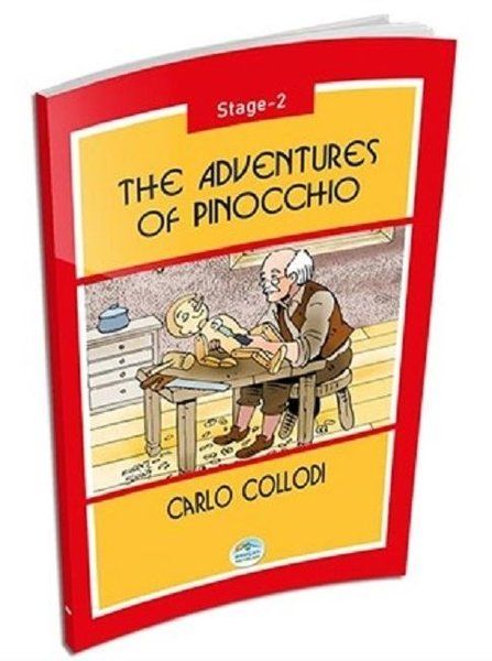 The Adventures of Pinocchio - Carlo Collodi kitap kapağı