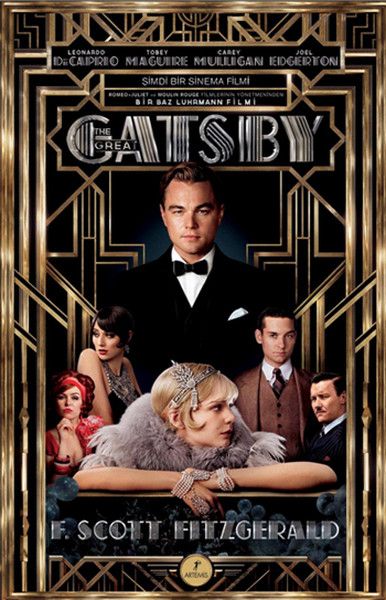 Muhteşem Gatsby - Francis Scott Key Fitzgerald kitap kapağı