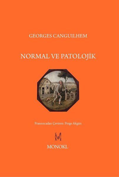 Normal ve Patolojik - Georges Canguilhem kitap kapağı