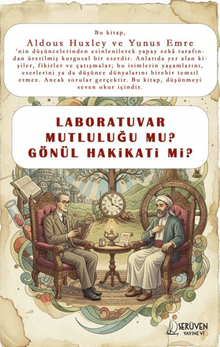 Laboratuvar Mutluluğu Mu Gönül Hakikati Mi? - Aldous Huxley kitap kapağı