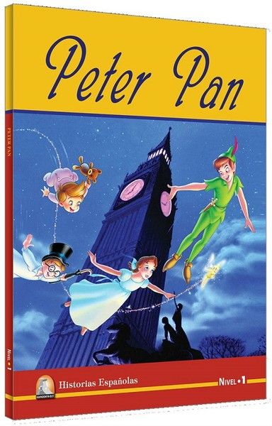 İspanyolca Hikaye Peter Pan - James Matthew Barrie kitap kapağı