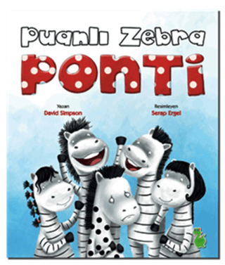 Puanlı Zebra Ponti - David Simpson kitap kapağı