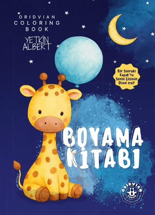 Oridvian Coloring Book – Boyama Kitabı - Yetkin Albert kitap kapağı
