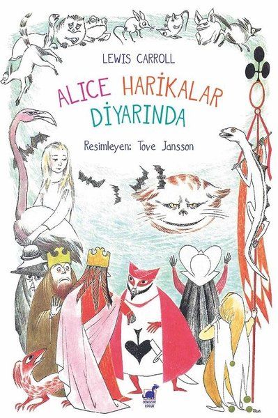 Alice Harikalar Diyarında - Lewis Carroll kitap kapağı