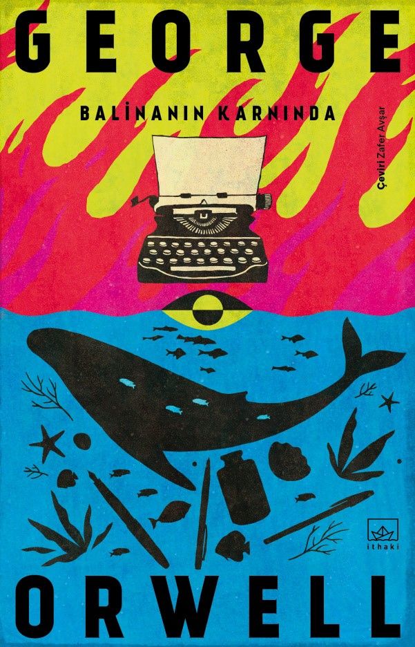 Balinanın Karnında - George Orwell kitap kapağı