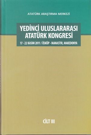 Yedinci Uluslararası Atatürk Kongresi Cilt 3 - Kolektif kitap kapağı
