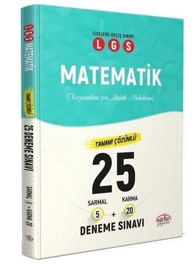 LGS Matematik 25 Branş Denemesi Nasıl Çözülür - Kolektif kitap kapağı