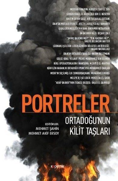 Portreler: Ortadoğu’nun Kilit Taşları - Mehmet Akif Ersoy, Mehmet Şahin kitap kapağı