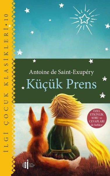 Küçük Prens - Antoine de Saint, Exupery kitap kapağı