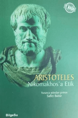 Nikomakhos'a Etik - Aristoteles kitap kapağı