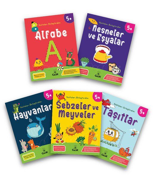 5 Yaş Noktaları Birleştirelim Serisi (5 Kitap Takım) - Kolektif kitap kapağı