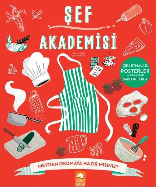 Şef Akademisi - Steve Martin kitap kapağı