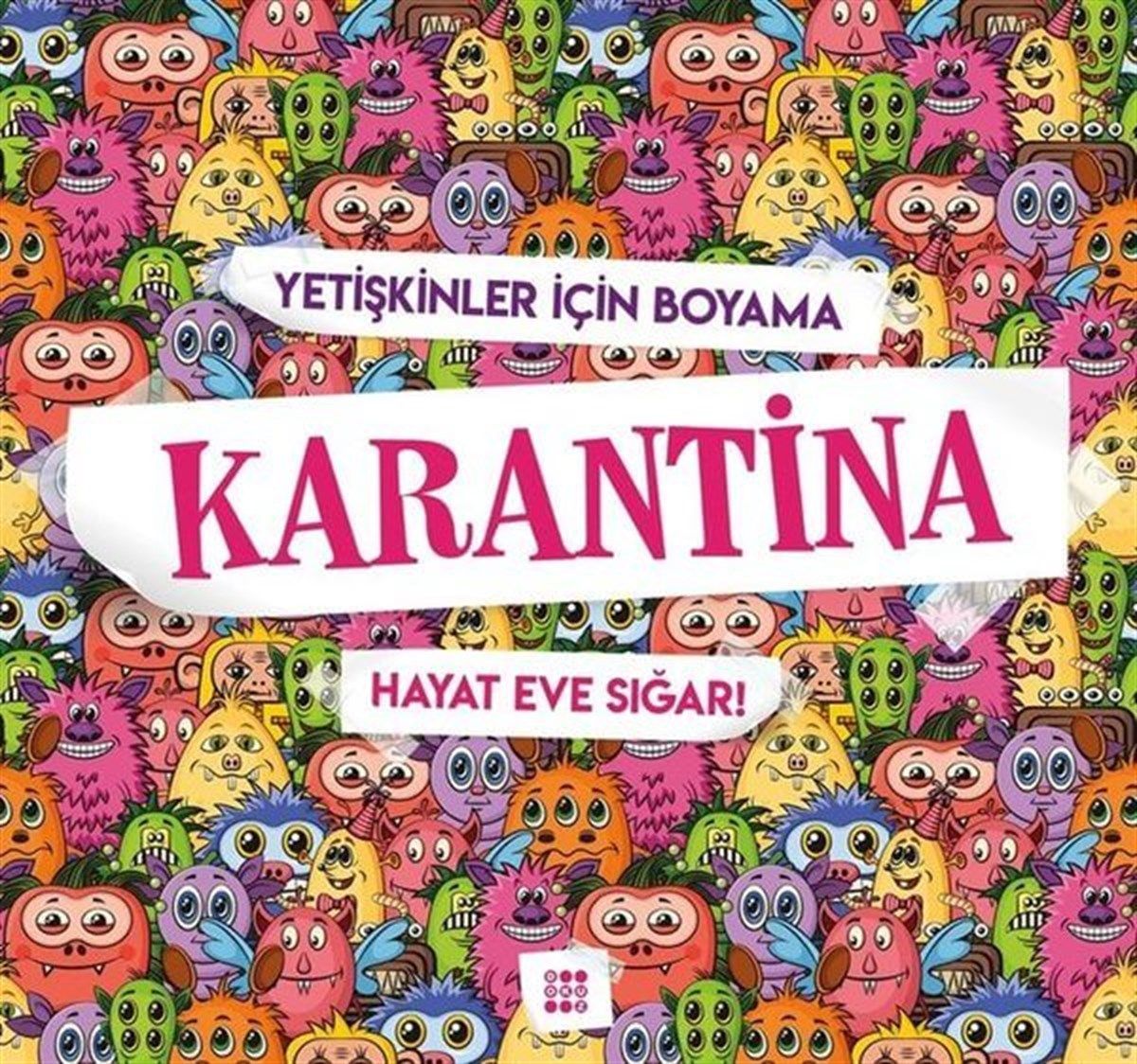 Karantina - Yetişkinler İçin Boyama - Gizem Ulaş kitap kapağı