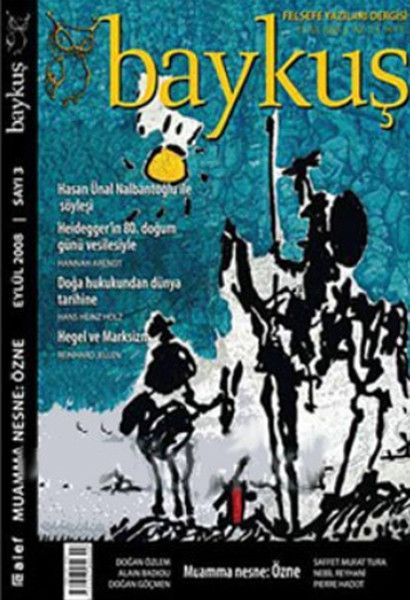 Baykuş Felsefe Yazıları Dergisi Sayı: 3 - Kolektif kitap kapağı
