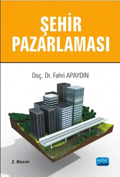 Şehir Pazarlaması - Fahri Apaydın kitap kapağı