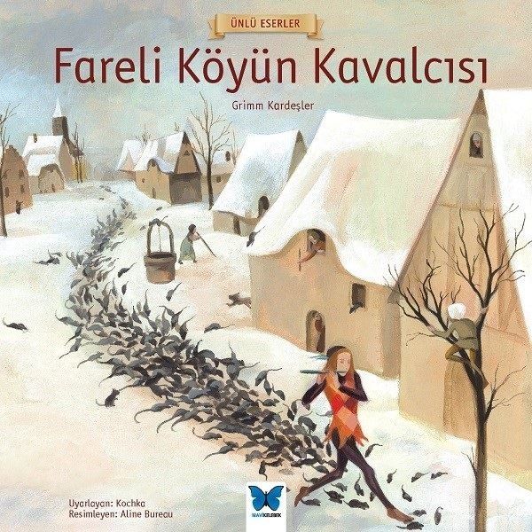 Fareli Köyün Kavalcısı - Grimm Kardeşler kitap kapağı