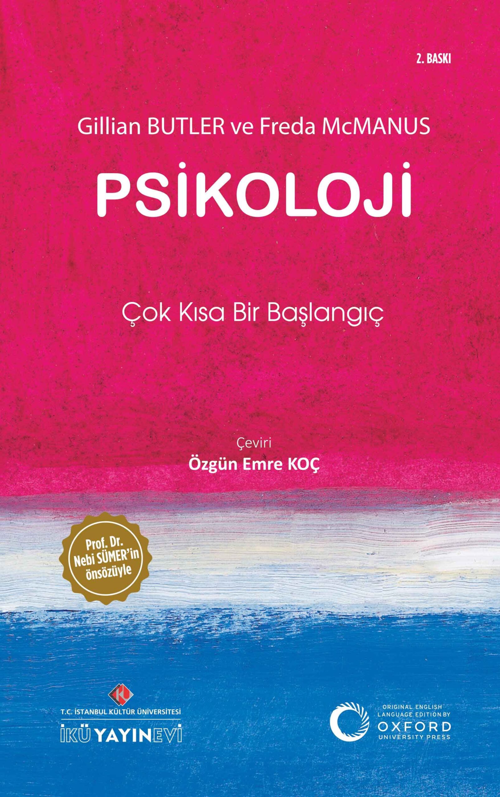 Psikoloji - Freda McManus, Gillian Butler kitap kapağı