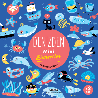 Denizden Mini Bilmeceler - Victor Escandell kitap kapağı