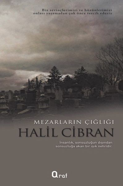 Mezarların Çığlığı - Halil Cibran kitap kapağı