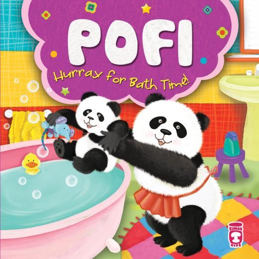 Pofi - Hurray for Bath Time! - Nurşen Şirin kitap kapağı