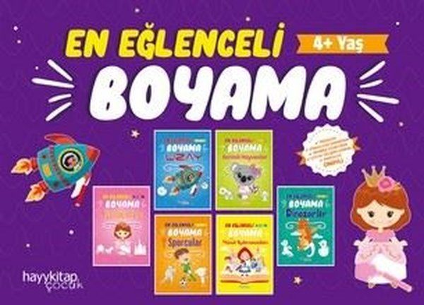 En Eğlenceli Boyama 6’lı Set - Canan Öztürk kitap kapağı