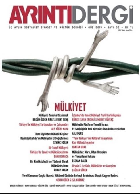 Ayrıntı Dergisi Sayı: 32 Güz 2019 - Kolektif kitap kapağı