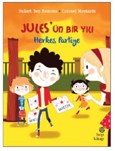 Herkes Partiye - Jules'ün Bir Yılı - Hubert Ben Kemoun kitap kapağı