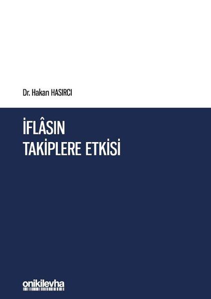 İflasın Takiplere Etkisi - Hakan Hasırcı kitap kapağı