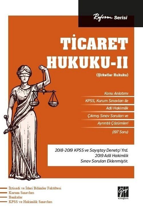 Reform Serisi Ticaret Hukuku - 2 - Kolektif kitap kapağı