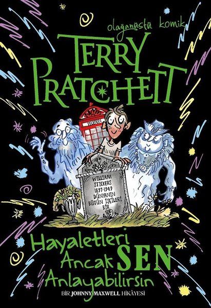 Hayaletleri Ancak Sen Anlayabilirsin - Terry Pratchett kitap kapağı