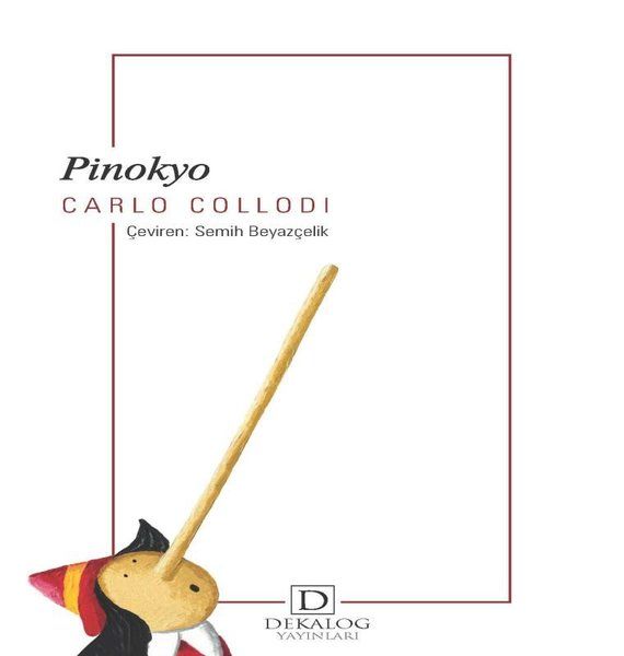 Pinokyo - Carlo Collodi kitap kapağı