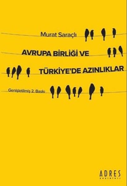 Avrupa Birliği ve Türkiye’de Azınlıklar - Murat Saraçlı kitap kapağı