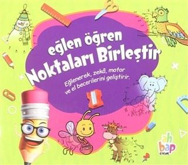 Noktaları Birleştir - Eğlen Öğren - Kolektif kitap kapağı