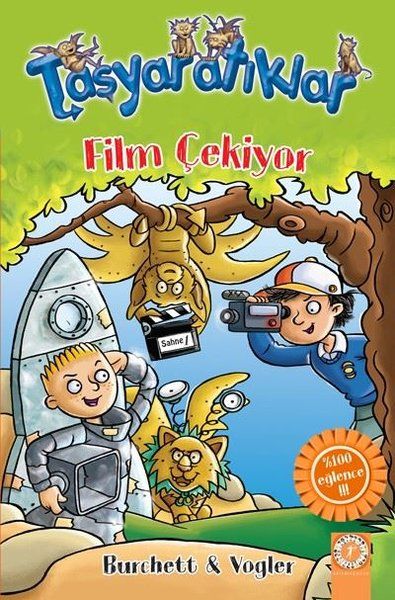 Taşyaratıklar Film Çekiyor - Burchett, Vogler kitap kapağı