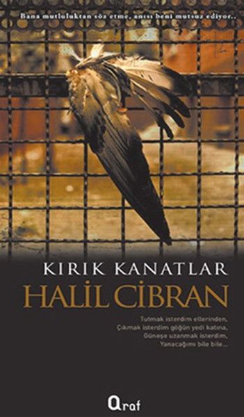 Kırık Kanatlar - Halil Cibran kitap kapağı