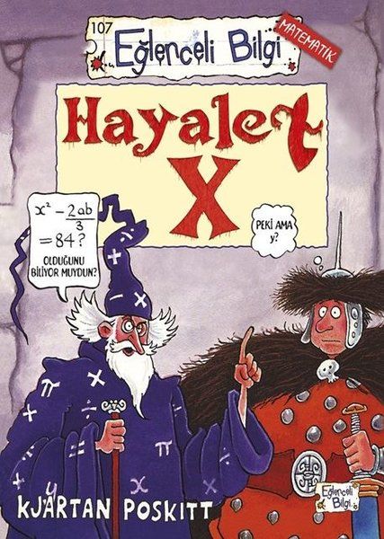 Hayalet X - Kjartan Poskitt kitap kapağı