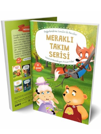 Meraklı Takım Serisi (10 Kitap Takım) - Ercan Polat kitap kapağı