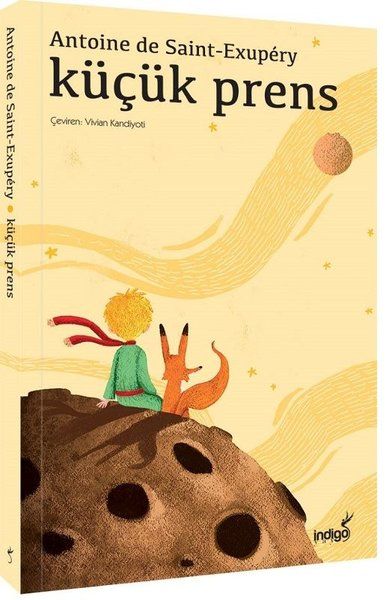 Küçük Prens - Antoine de Saint, Exupery kitap kapağı