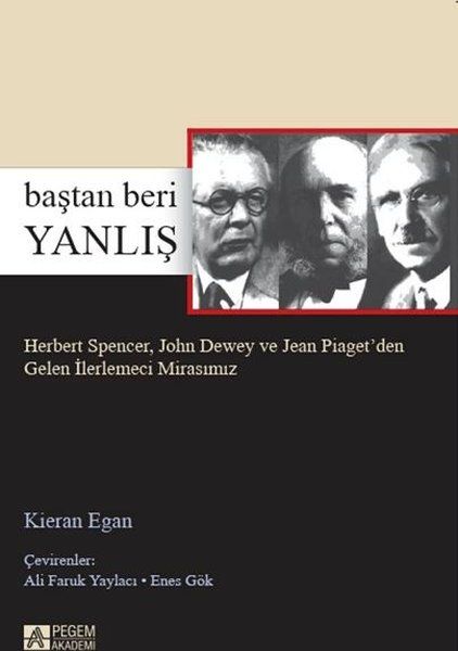 Baştan Beri Yanlış - Kieran Egan kitap kapağı