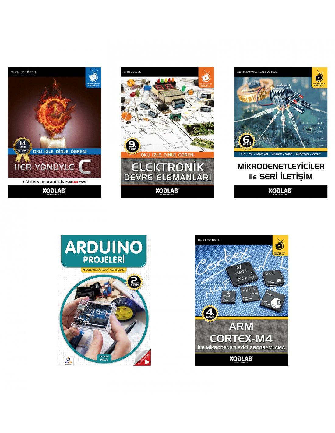 Elektrik Elektronik Mühendisliği Seti (5 Kitap Takım) - Kolektif kitap kapağı