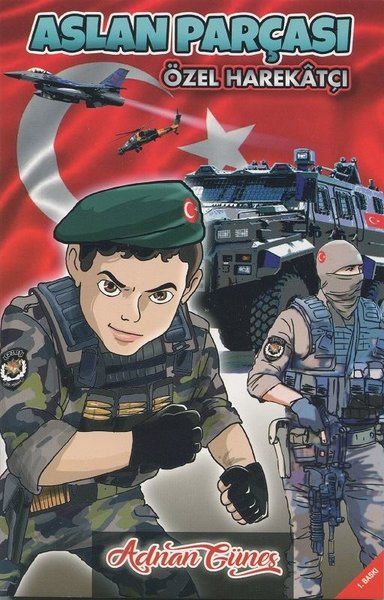 Aslan Parçası - Özel Harekatçı - Adnan Güneş kitap kapağı