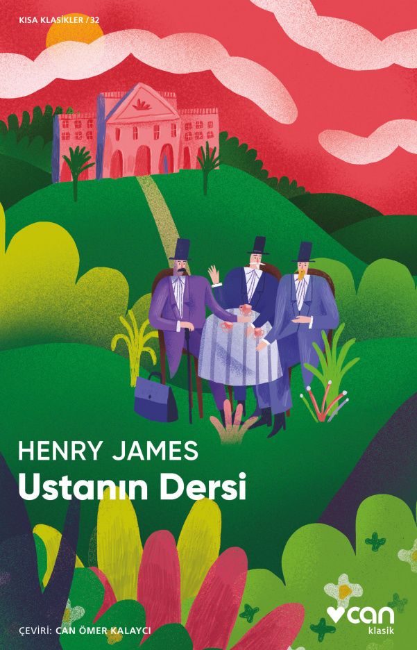 Ustanın Dersi - Henry James kitap kapağı