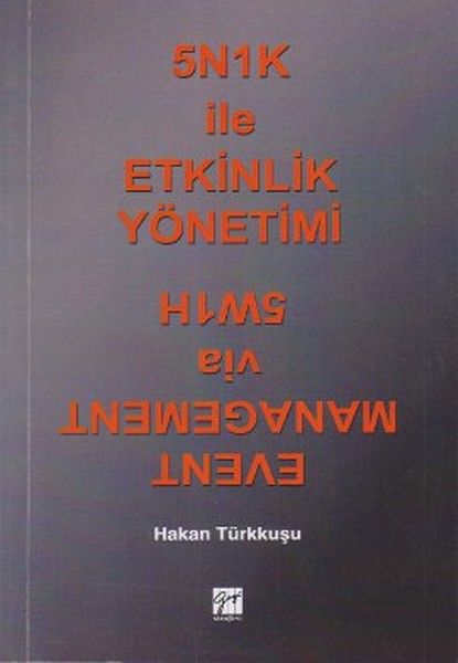 5N1K ile Etkinlik Yönetimi - Hakan Türkkuşu kitap kapağı