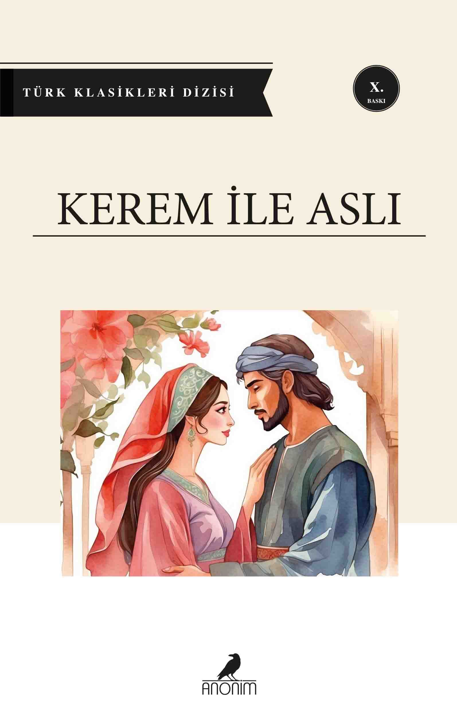 Kerem ile Aslı - Anonim kitap kapağı
