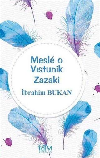 Mesle O Vıstunik Zazaki - İbrahim Bukan kitap kapağı